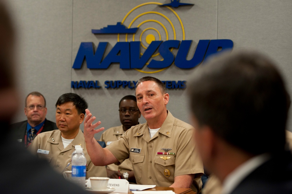 Naval Supply Systems Command visit