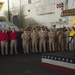 USS Carl Vinson all-hands call