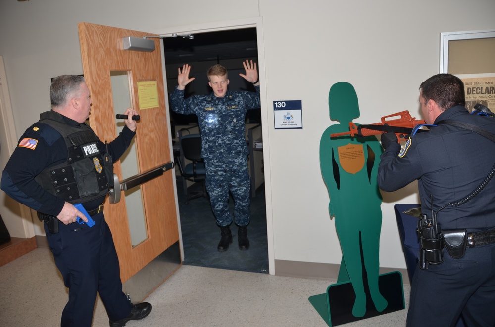 Active-shooter drill