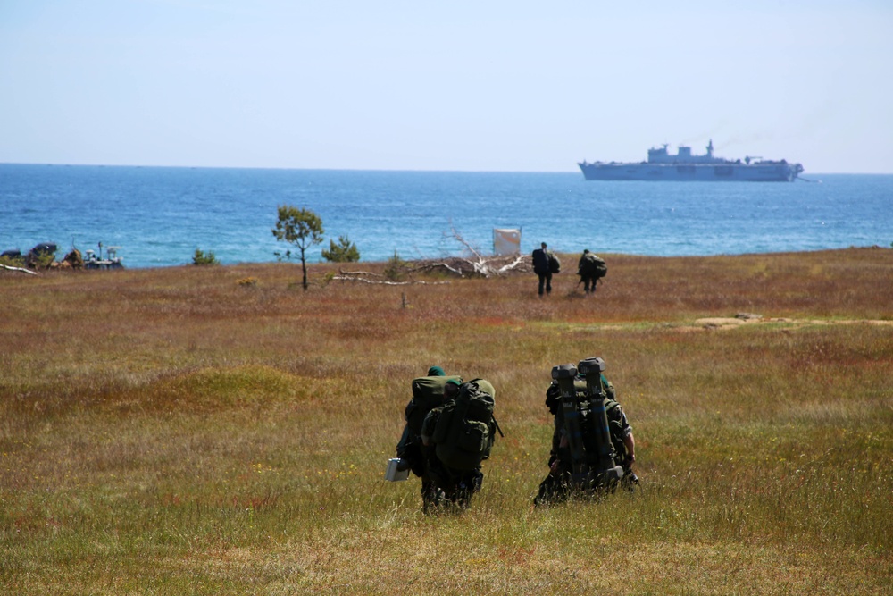 Multinational embarkation - BALTOPS 2015