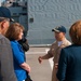Californian congressional visit to Naval Base San Diego