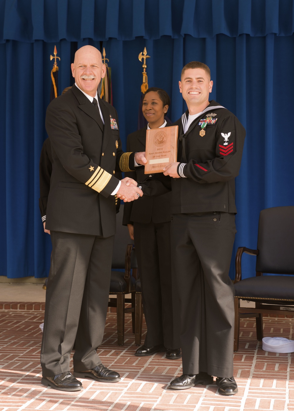 2015 Shore Sailor of the Year ceremony