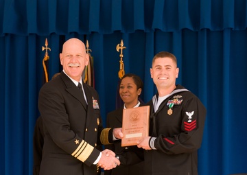 2015 Shore Sailor of the Year ceremony