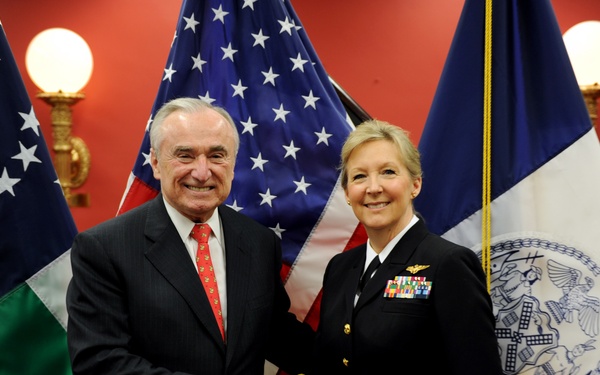 NYPD supports Navy Reserve