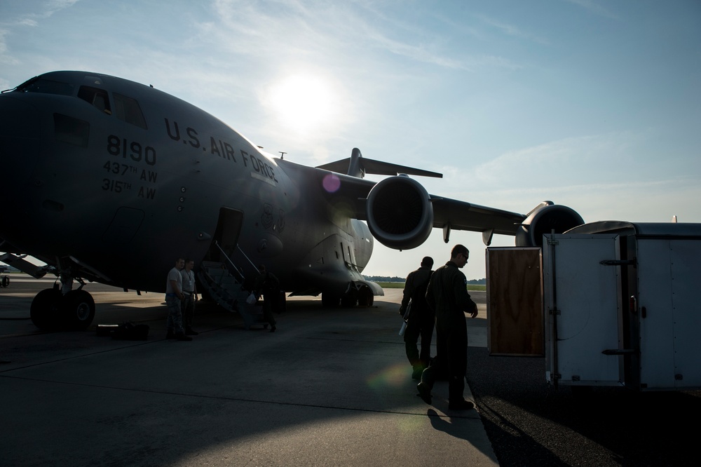 16th Airlift Squadron flight