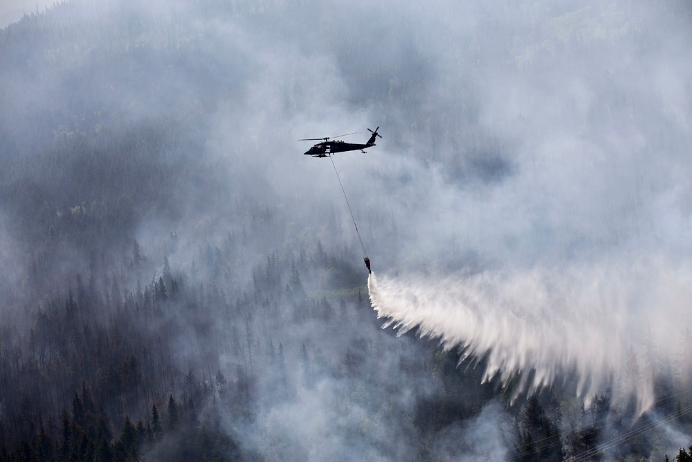 Guard battles fires throughout Alaska