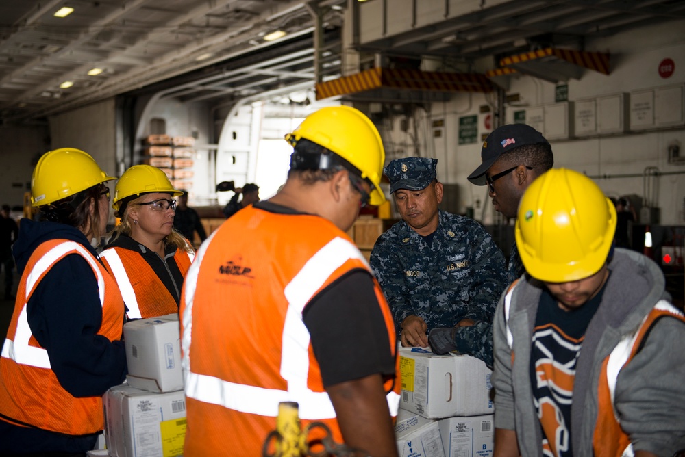 USS Carl Vinson activity