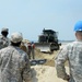Service members place Trident Pier on Korean Peninsula during Exercise CJLOTS 2015