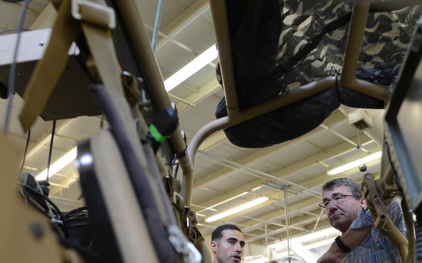 Secretary of defense visits Fort Bragg