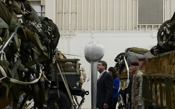 Secretary of defense visits Fort Bragg