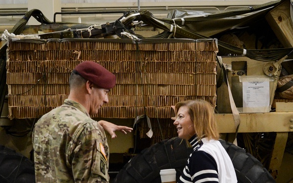 Secretary of defense visits Fort Bragg