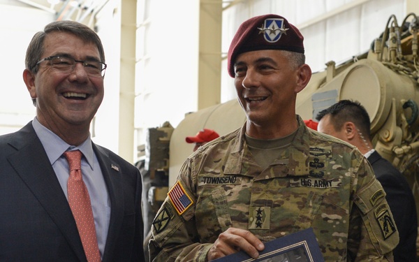 Secretary of defense visits Fort Bragg