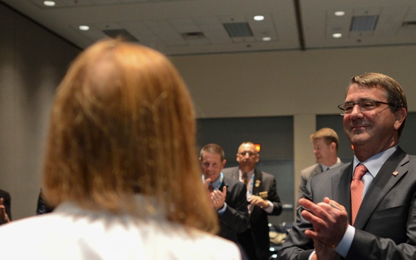 Secretary of defense visits Fort Bragg