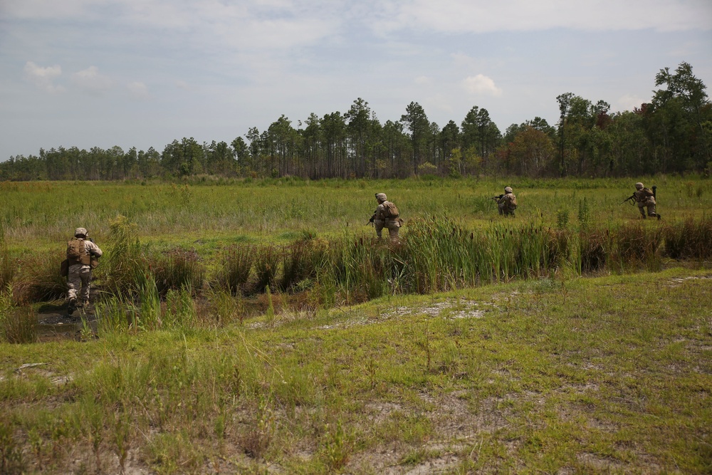 Honing the Basics: 1/8 Marines Conduct Squad Support Attacks