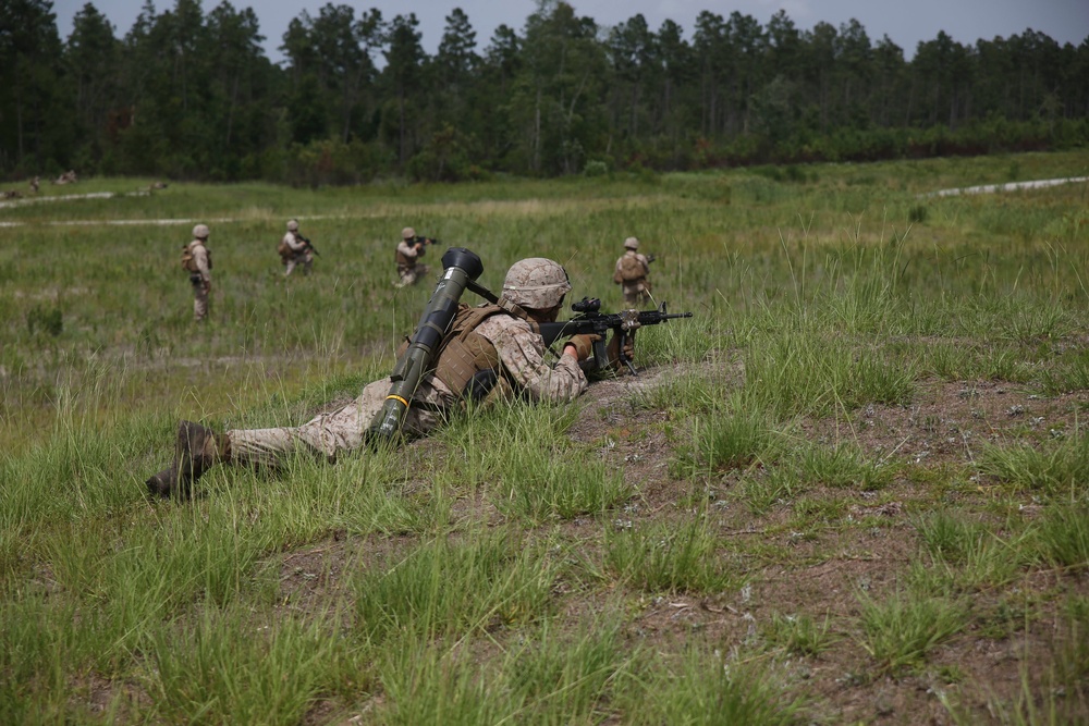 Honing the Basics: 1/8 Marines Conduct Squad Support Attacks