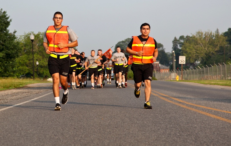 55th Signal Company (Combat Camera): Company Run