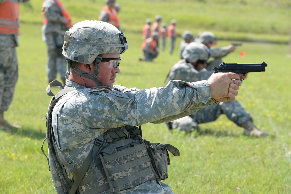 North Dakota National Guard state marksmanship contest