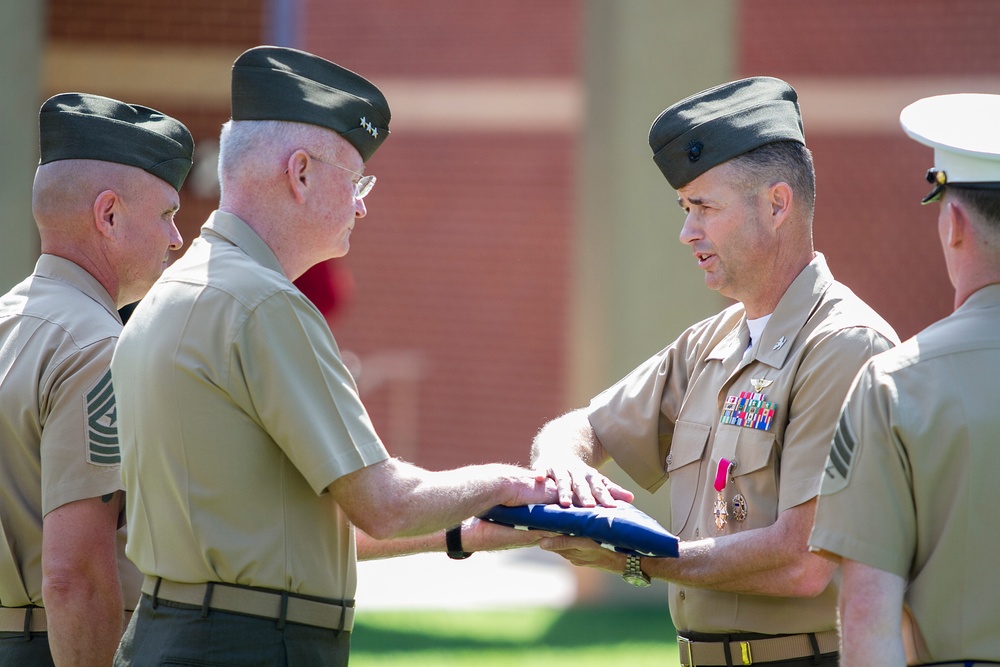 Marines welcome new battalion commander