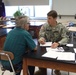 Service member provides a medical consultation during the IRT mission in Norwich, N.Y.
