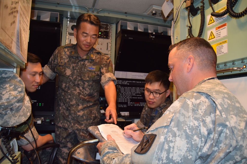 US/ROK Patriot system experts review joint training objectives