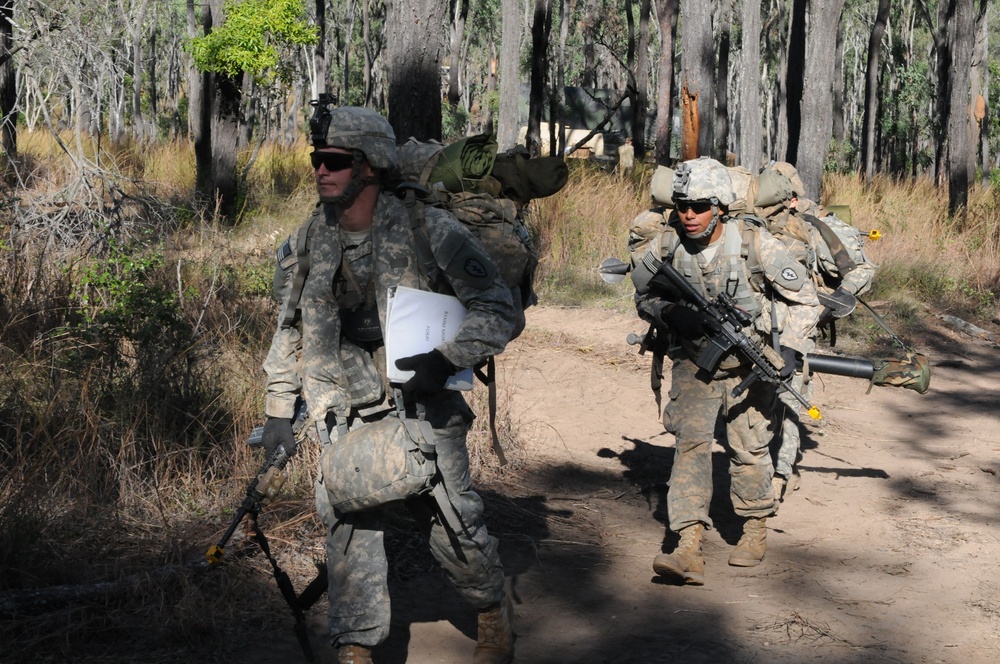 Soldiers of 3rd BCT train in Australia