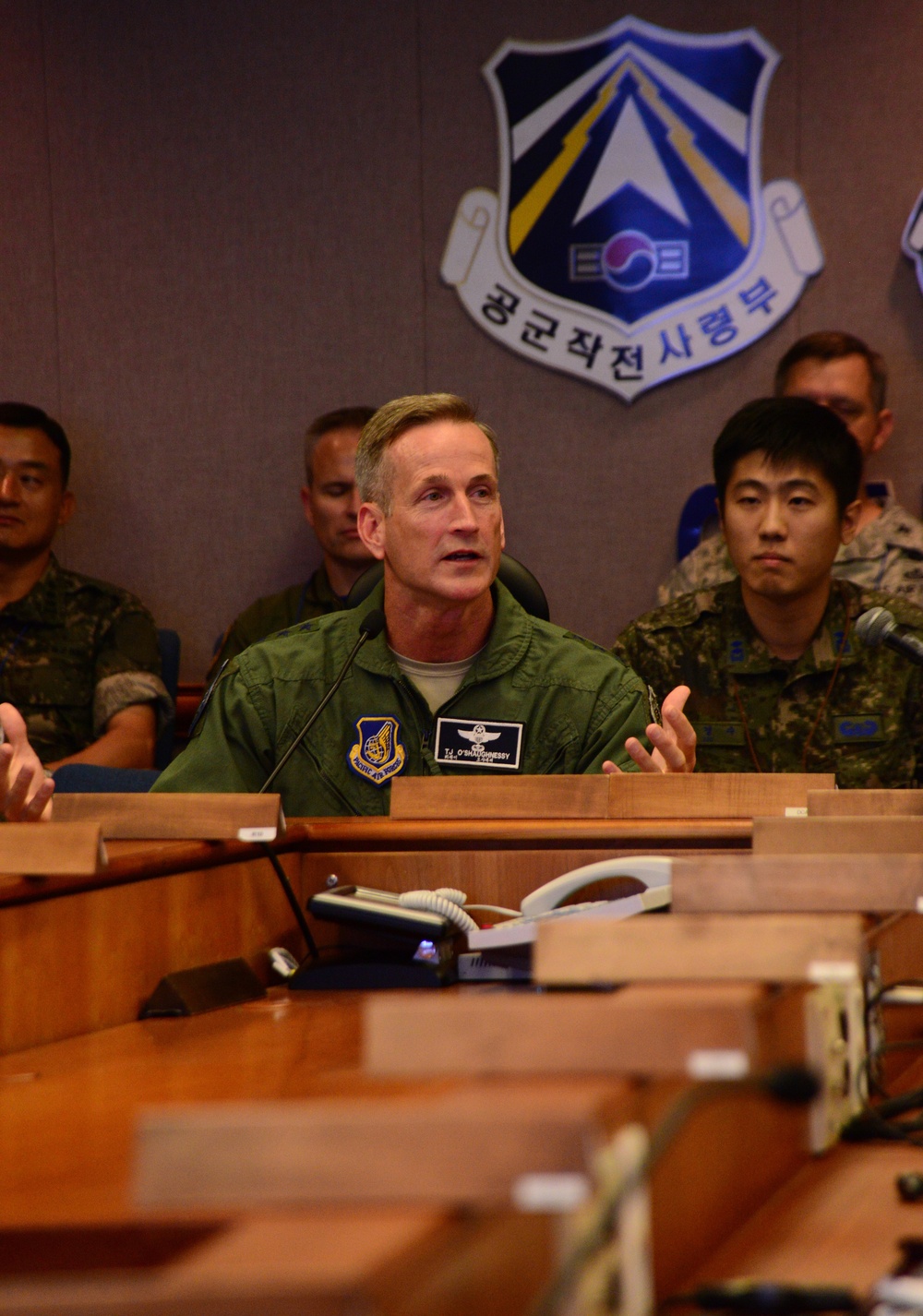 Military leaders meet during 2015 Air Boss Conference