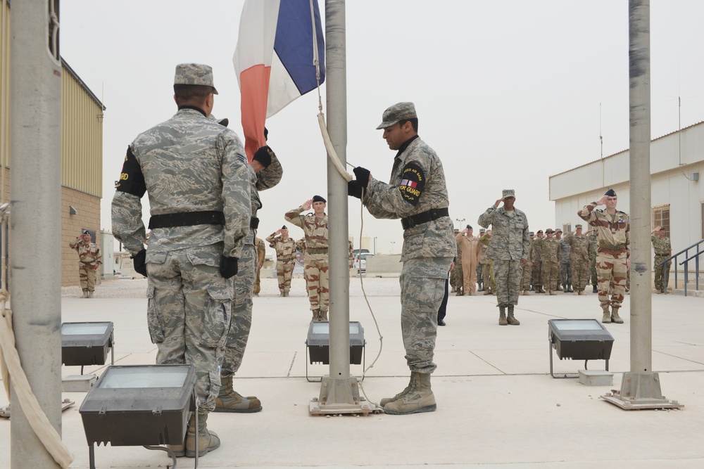 AFCENT celebrates French Bastille Day with Coalition partners