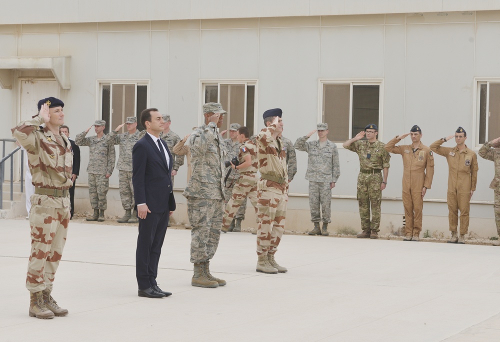 AFCENT celebrates French Bastille Day with Coalition partners
