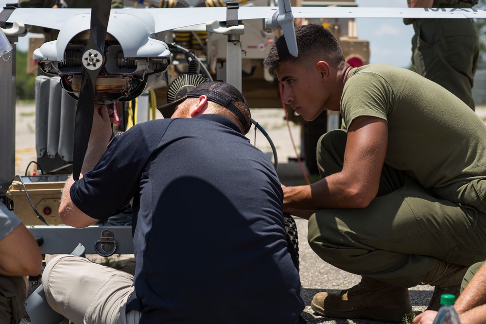 VMU-2 Conducts a RQ-7B Shadow Training Flight