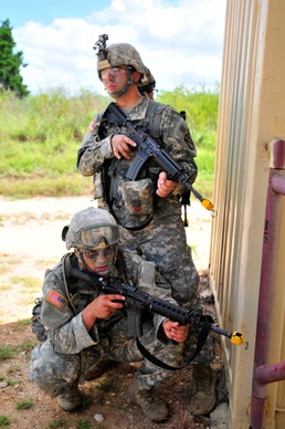 Guard response battalion trains for combat