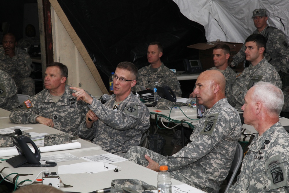 20th Engineer Brigade Field Training Exercise