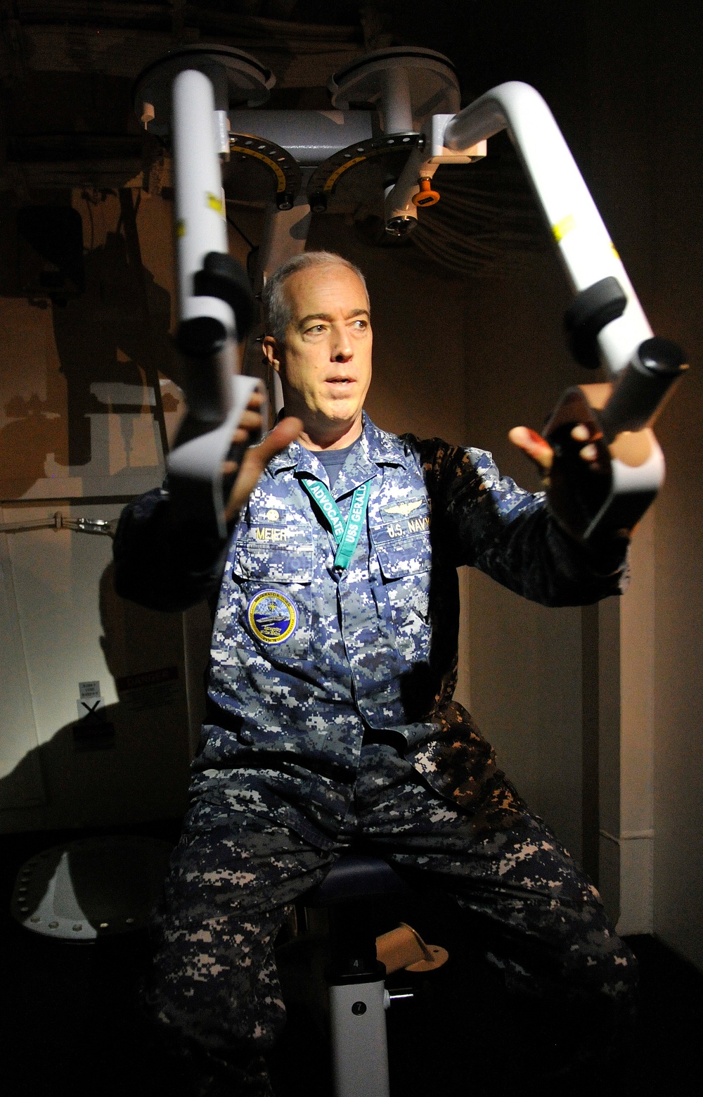 Pre-commissioning Unit Gerald R. Ford (CVN 78) opens ship's gyms