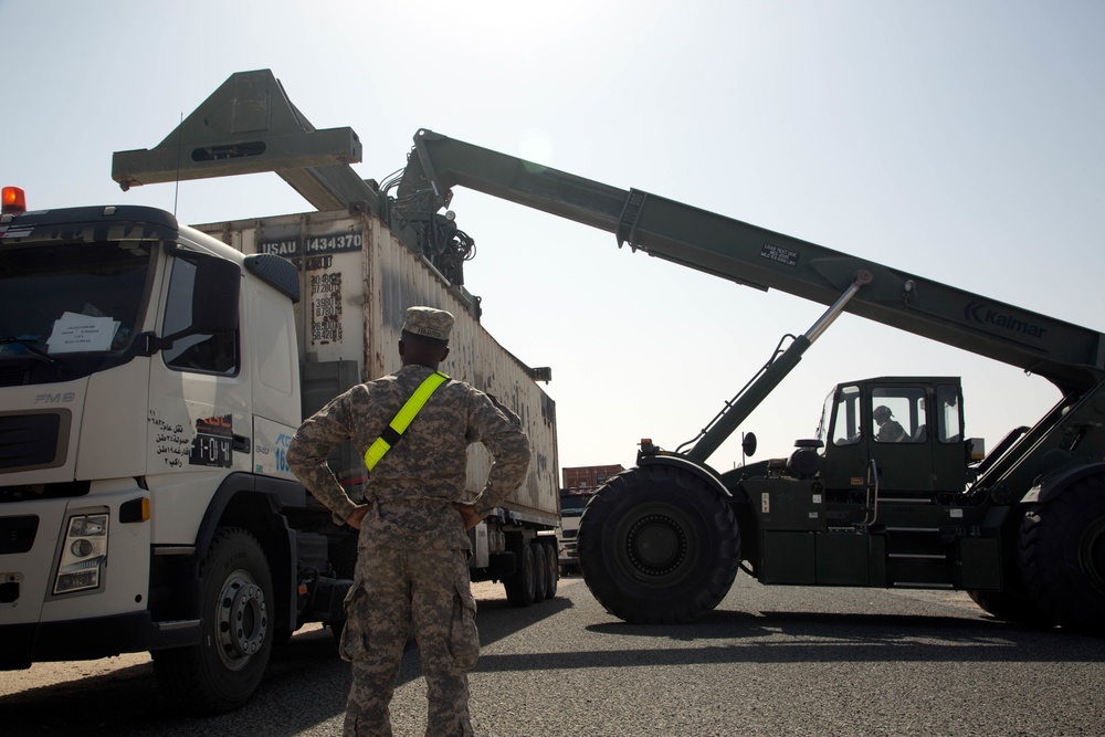 'Durable' brigade ensures safe shipment of supplies to Iraq
