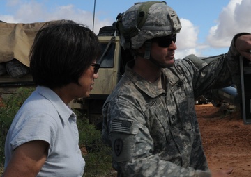 Heidi Shyu visits Fort Bliss during NIE 15.2