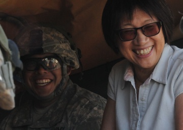 Heidi Shyu visits Fort Bliss during NIE 15.2