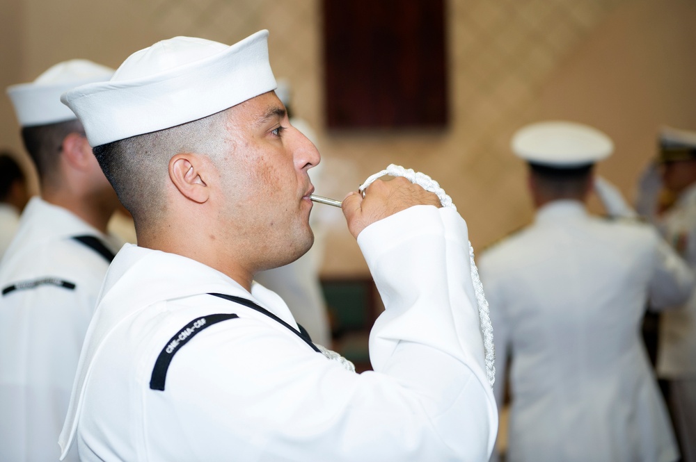 Change of command ceremony