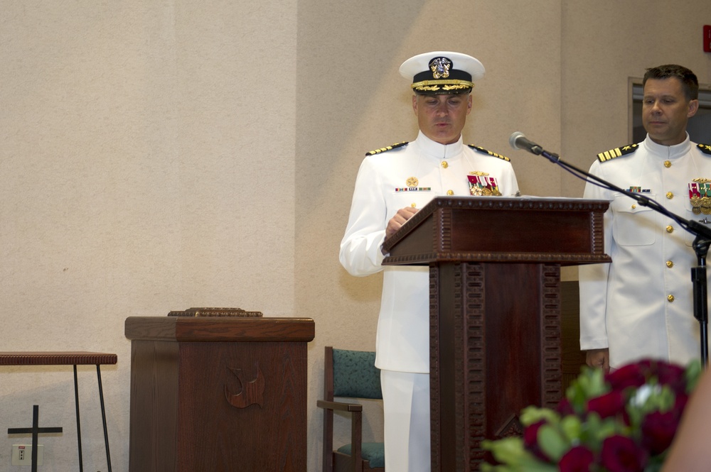 Change of command ceremony