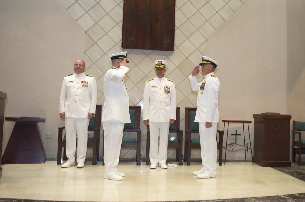 Change of command ceremony