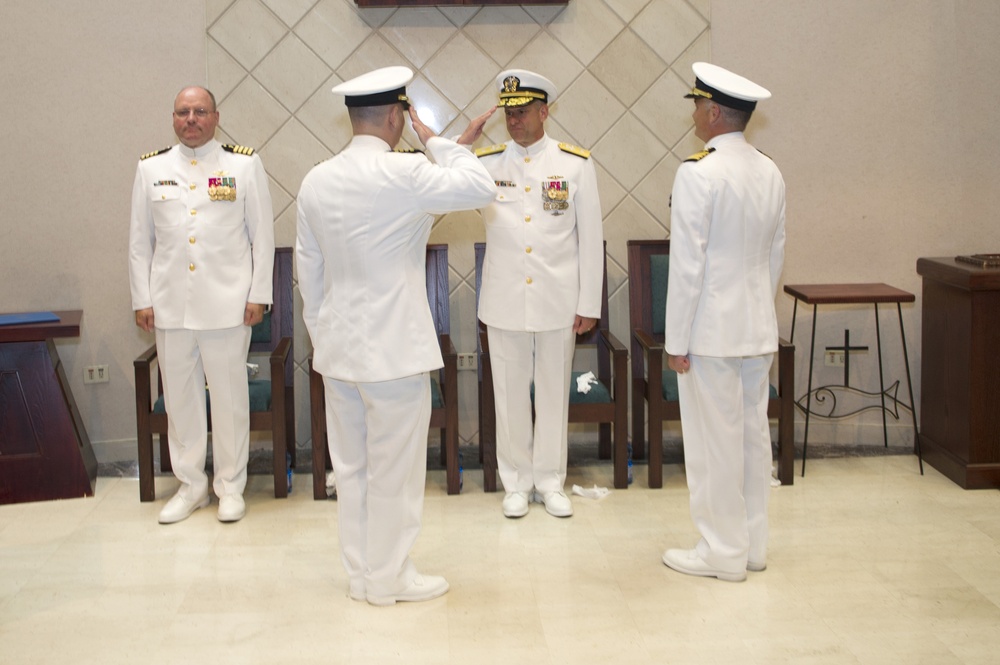 Change of command ceremony