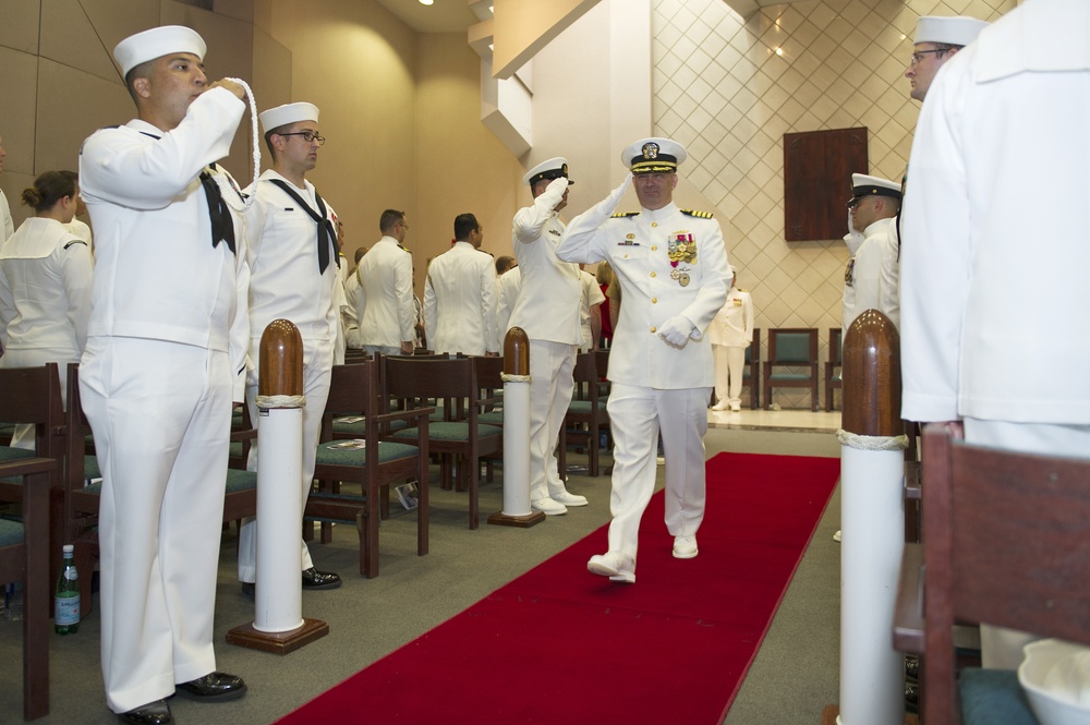 Change of command ceremony