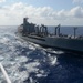 USNS Mercy and USNS Pecos replenish at sea during Pacific Partnership 2015