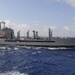 USNS Mercy and USNS Pecos replenish at sea during Pacific Partnership 2015