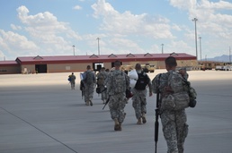 Pennsylvania AR unit, 361st MPs, return stateside