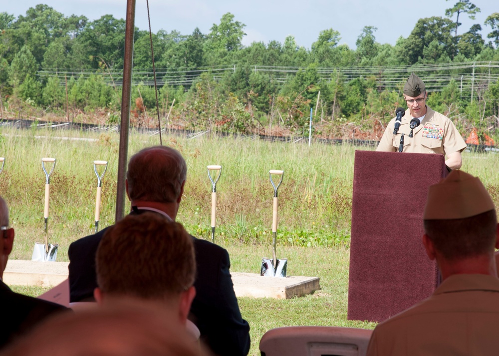 Renewable Energy Program Solar Facility Groundbreaking Ceremony at Marine Corps Base Camp Lejeune