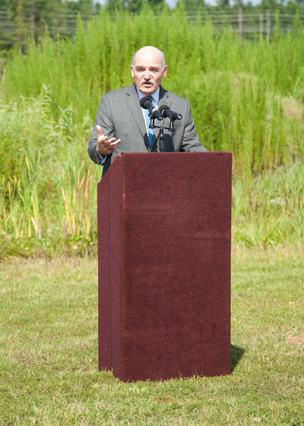 Renewable Energy Program Solar Facility Groundbreaking Ceremony at Marine Corps Base Camp Lejeune