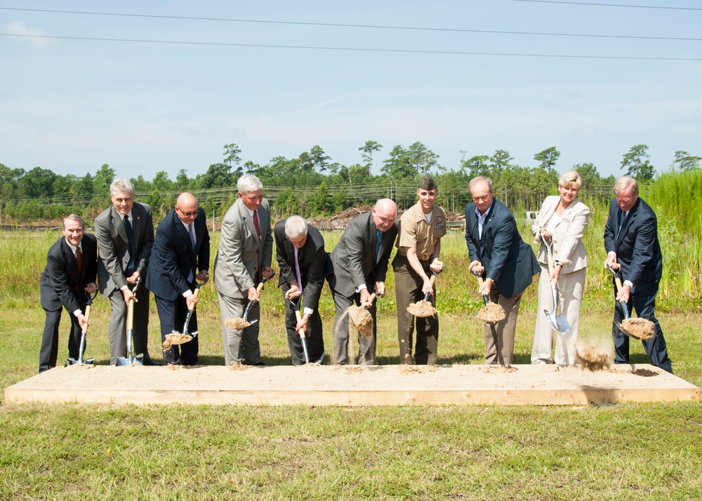 Renewable Energy Program Solar Facility Groundbreaking Ceremony at Marine Corps Base Camp Lejeune