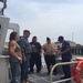 Coast Guard crew hosts JROTC member, family