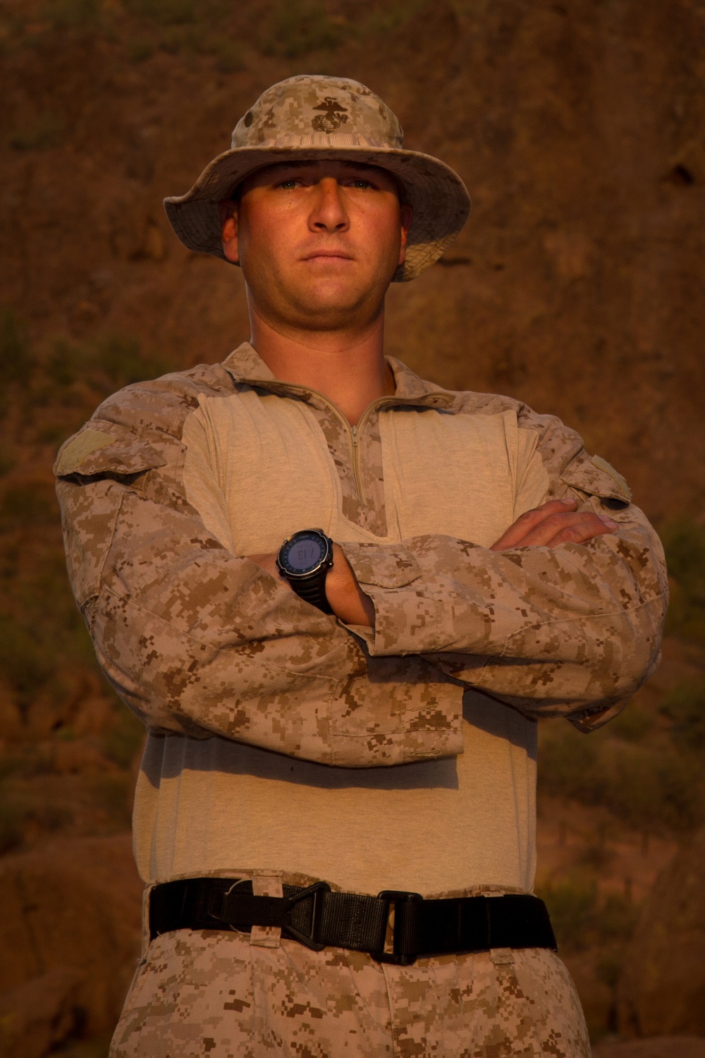 Marine Week Phoenix: Small town Arizona Marine wanted to do his part