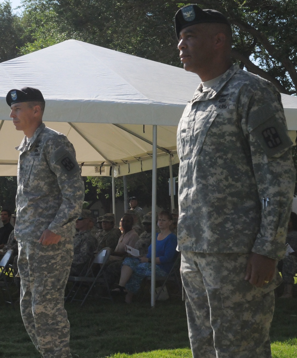 31st CSH changes command, colonels Lehning retire