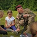 Basic medical training provided for Latvian survival campers